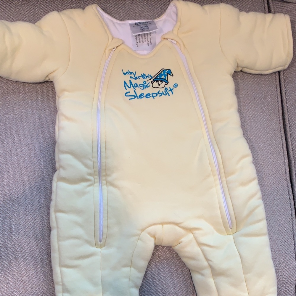 Baby merlins magic sleepsuit